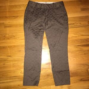 Banana Republic Taupe Diamond Jacquard Martin Capti 6